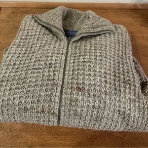 Pendleton wool zip up